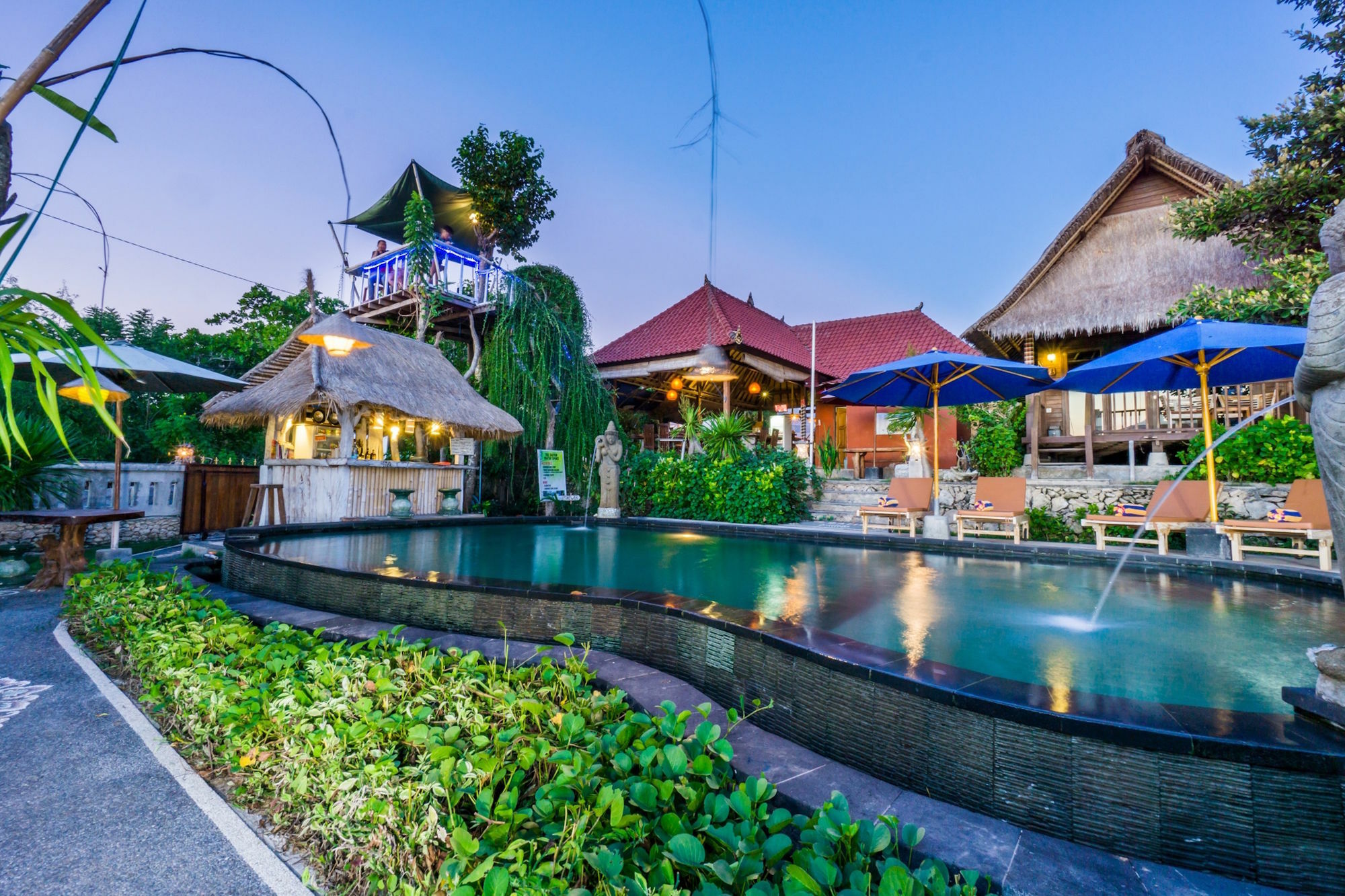The Dafish Ceningan Hotell Ceningan Island Eksteriør bilde